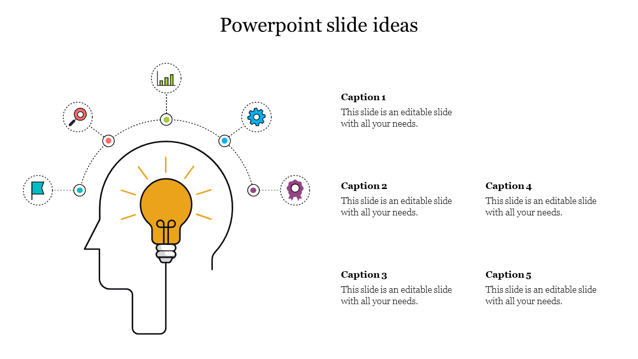 Creative powerpoint slide ideas template